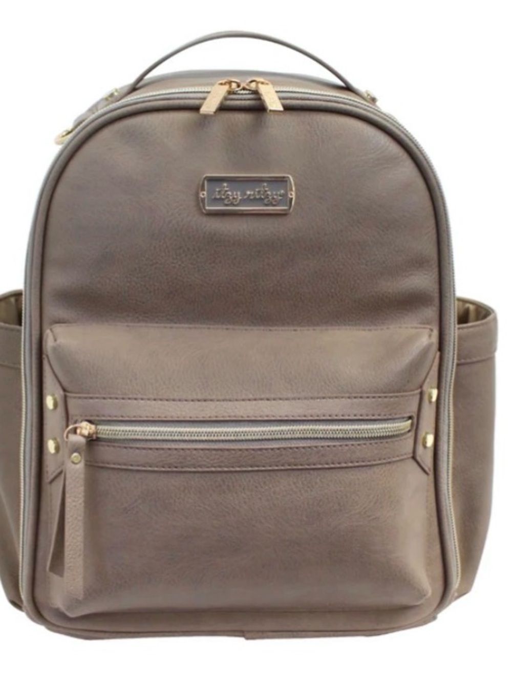Itzy Ritzy - Itzy Mini™ Diaper Bag Backpack || Taupe
